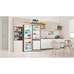 Indesit-Холодильник-с-морозильной-камерой-Отдельностоящий-ITR-4180-E-Розово-белый-2-doors-Lifestyle-perspective-open