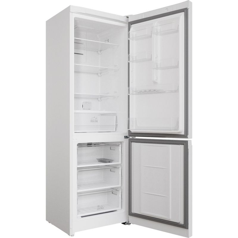 Hotpoint_Ariston-Комбинированные-холодильники-Отдельностоящий-HTR-5180-W-Белый-2-doors-Perspective-open