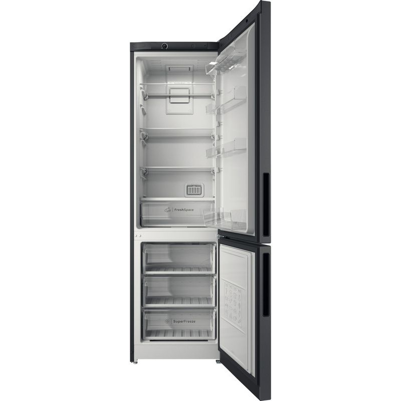 Indesit-Холодильник-с-морозильной-камерой-Отдельностоящий-ITR-4200-S-Серебристый-2-doors-Frontal-open