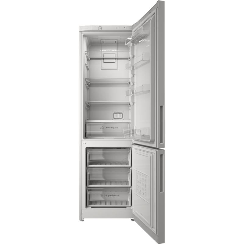 Indesit-Холодильник-с-морозильной-камерой-Отдельностоящий-ITR-4200-W-Белый-2-doors-Frontal-open