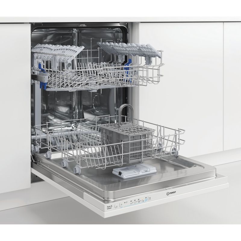 Indesit-Посудомоечная-машина-Встраиваемый-DIE-2B19-A-Full-integrated-A-Perspective-open
