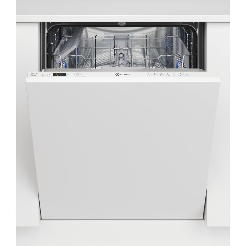 Indesit-Посудомоечная-машина-Встраиваемый-DIC-3B-19-Full-integrated-A-Frontal