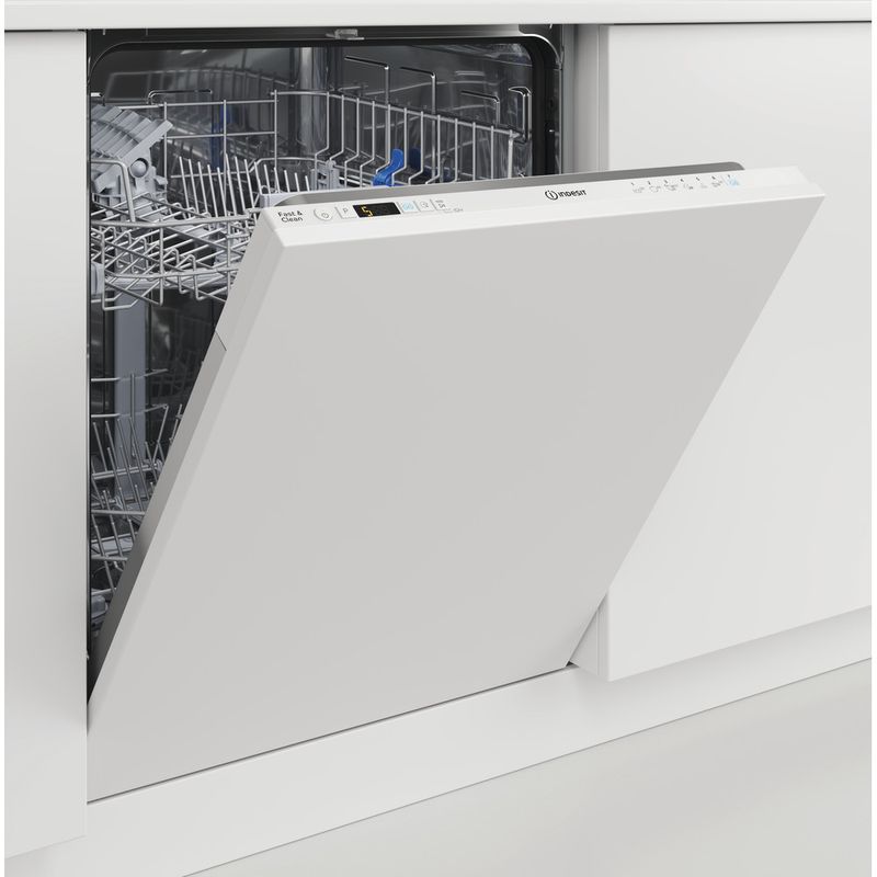 Indesit-Посудомоечная-машина-Встраиваемый-DIC-3B-19-Full-integrated-A-Lifestyle-perspective-open