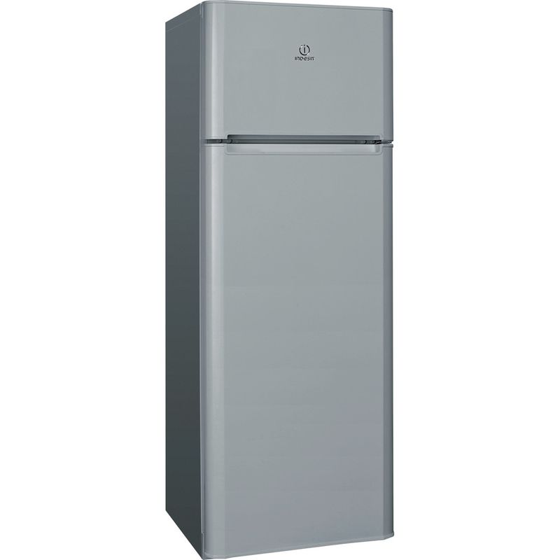 Indesit-Холодильник-с-морозильной-камерой-Отдельностоящий-RTM-16-S-Серебристый-2-doors-Perspective