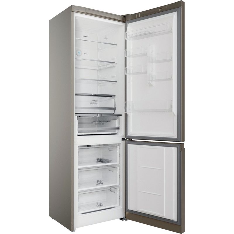 Hotpoint_Ariston-Комбинированные-холодильники-Отдельностоящий-HTR-8202I-BZ-O3-Бронза-2-doors-Perspective-open