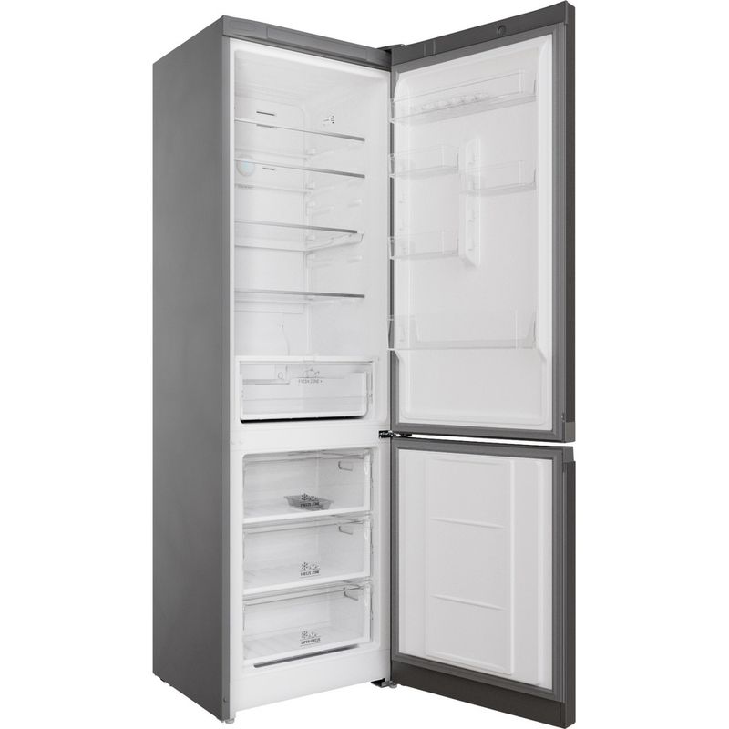 Hotpoint_Ariston-Комбинированные-холодильники-Отдельностоящий-HTS-7200-MX-O3-Зеркальный-Inox-2-doors-Perspective-open