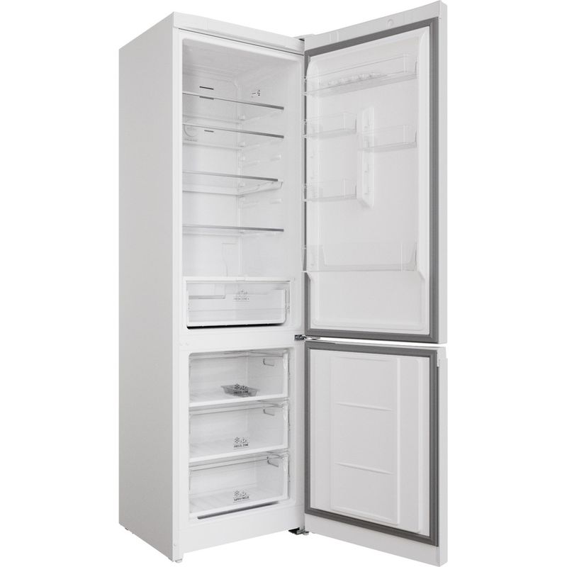 Hotpoint_Ariston-Комбинированные-холодильники-Отдельностоящий-HTR-7200-W-Белый-2-doors-Perspective-open