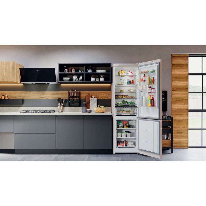 Hotpoint_Ariston-Комбинированные-холодильники-Отдельностоящий-HTR-8202I-M-O3-Мраморный-2-doors-Lifestyle-frontal-open