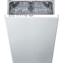 Посудомоечная машина Hotpoint HSCIE 2B0 RU: узкая, белый цвет