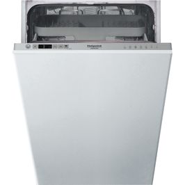 Посудомоечная машина Hotpoint HSCIC 3M19 C RU: узкая, серебристый цвет