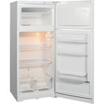 Indesit-Холодильник-с-морозильной-камерой-Отдельностоящий-TIA-14-Белый-2-doors-Perspective-open