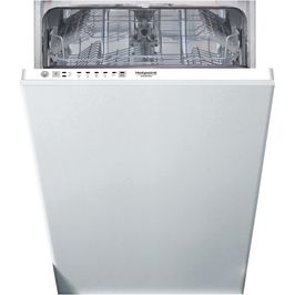 Посудомоечная машина Hotpoint BDH20 1B53: узкая, белый цвет