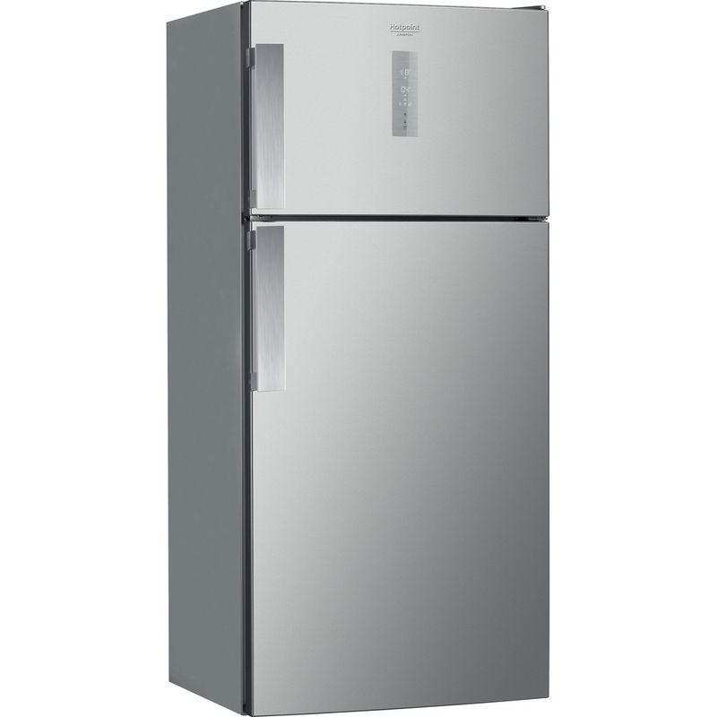Hotpoint_Ariston-Комбинированные-холодильники-Отдельностоящий-HA84TE-72-XO3-2-Нержавеющая-сталь-2-doors-Perspective