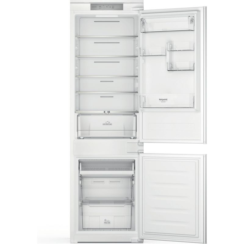 Hotpoint_Ariston-Комбинированные-холодильники-Встраиваемая-HAC18-T311-Белый-2-doors-Frontal-open