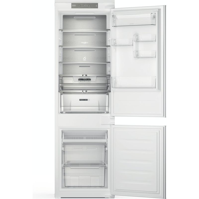 Whirlpool-Холодильник-с-морозильной-камерой-Встроенная-WHC18-T341-Белый-2-doors-Frontal-open
