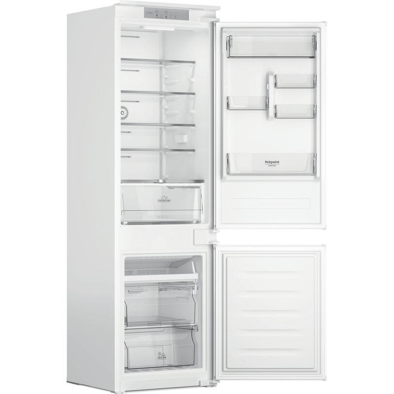 Hotpoint_Ariston-Комбинированные-холодильники-Встраиваемая-HAC18-T532-Белый-2-doors-Perspective-open