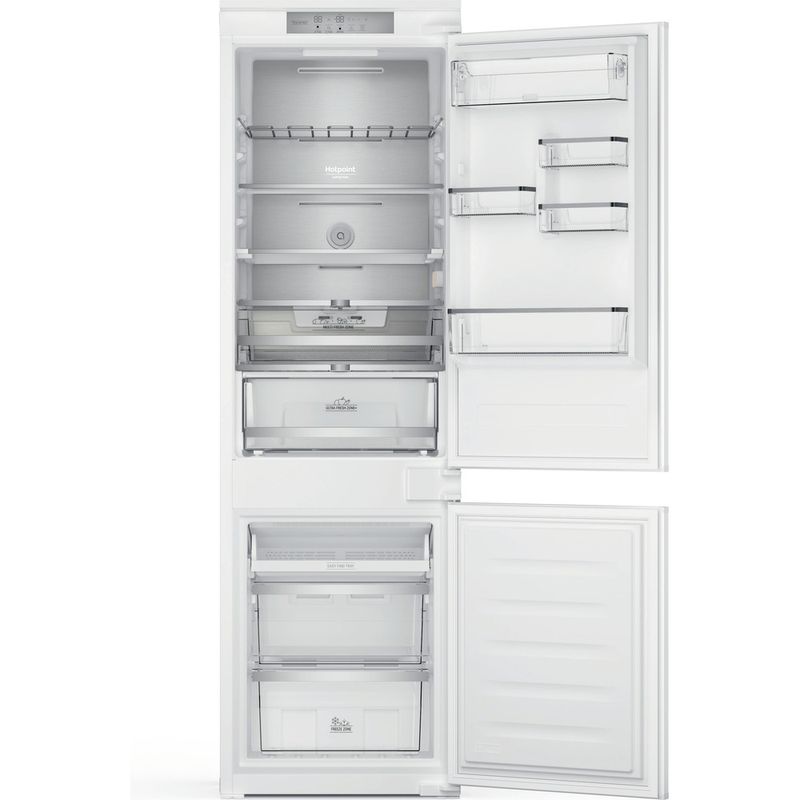 Hotpoint_Ariston-Комбинированные-холодильники-Встраиваемая-HAC18-T563-Белый-2-doors-Frontal-open
