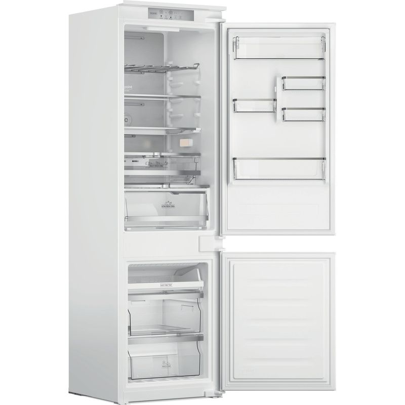 Hotpoint_Ariston-Комбинированные-холодильники-Встраиваемая-HAC18-T563-Белый-2-doors-Perspective-open