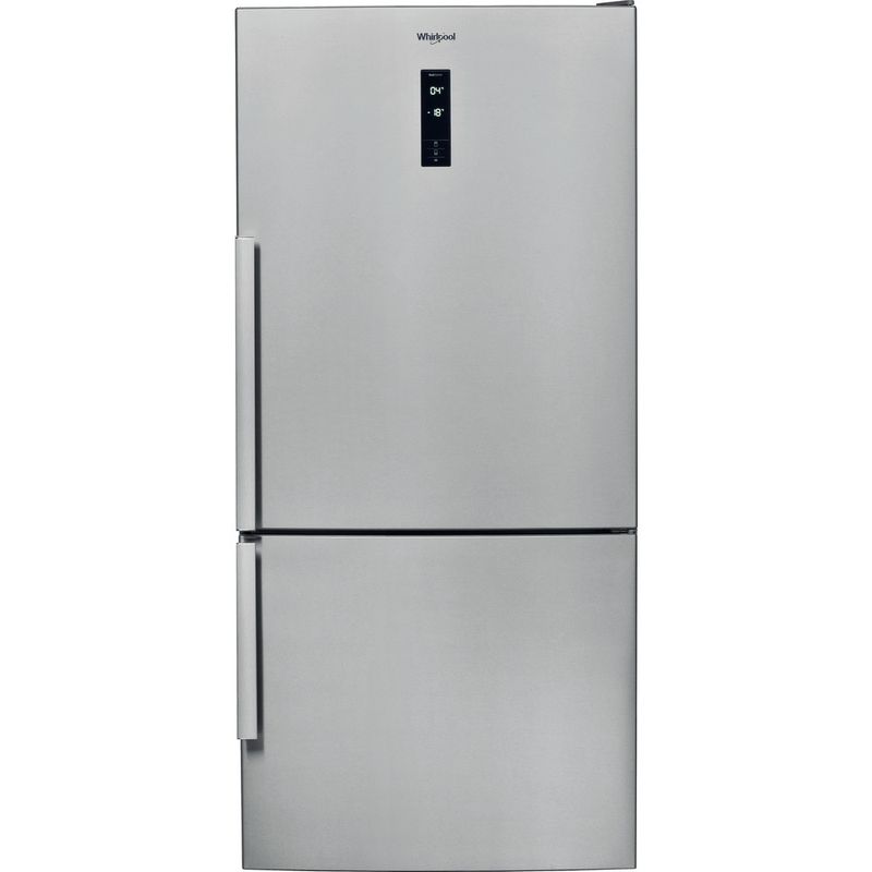 Whirlpool-Холодильник-с-морозильной-камерой-Отдельно-стоящий-W84BE-72-X-2-Нержавеющая-сталь-2-doors-Frontal
