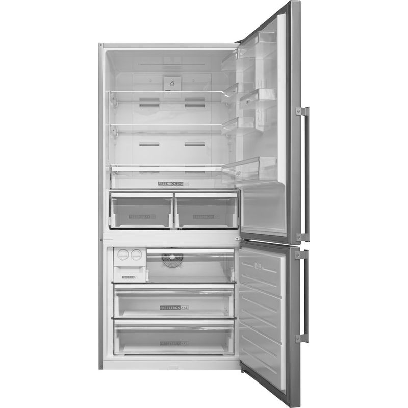 Whirlpool-Холодильник-с-морозильной-камерой-Отдельно-стоящий-W84BE-72-X-2-Нержавеющая-сталь-2-doors-Frontal-open