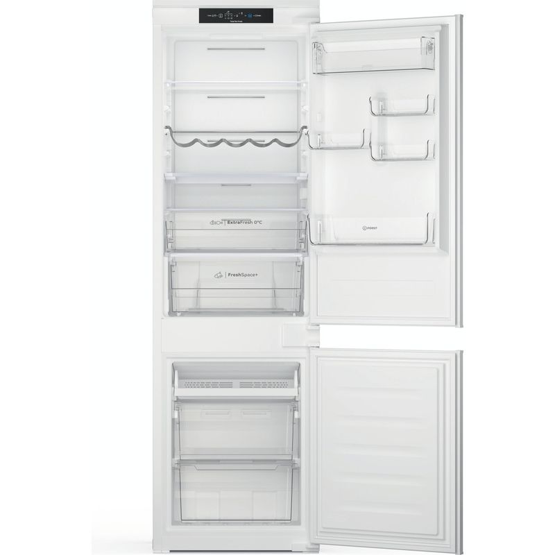 Indesit-Холодильник-с-морозильной-камерой-Встраиваемый-INC18-T332-Белый-2-doors-Frontal-open